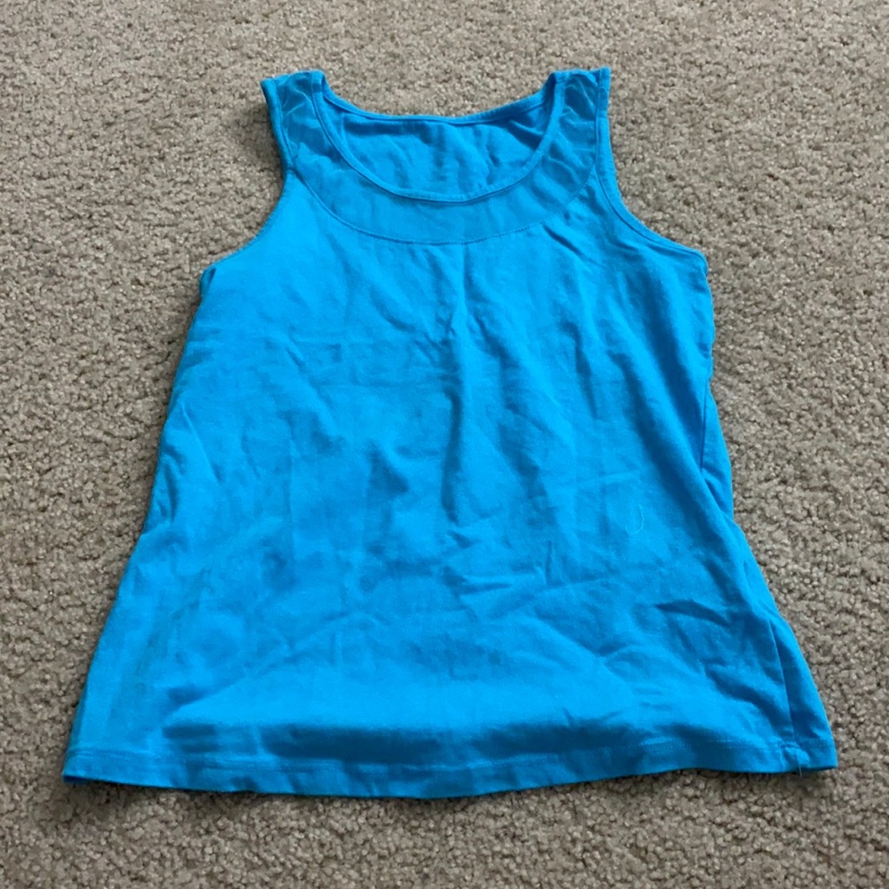 Blue tank top